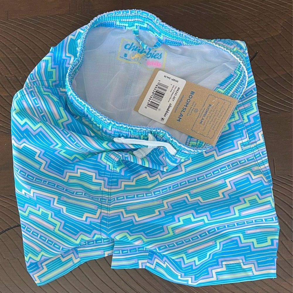 BRAND NEW!! Boys Chubbies Swim Trunks Sizes 18-24M, 2T, 4T, 5, 6 - Picture 3 of 7